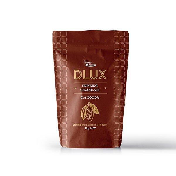 DLUX Drinking Chocolate 21% 1kg Bag